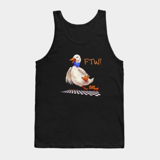 For the Win! Epic Duck Races! Tank Top